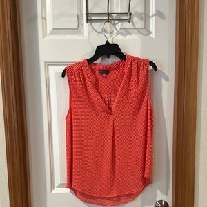 Red Sleeveless Top